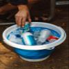 Coghlan's Collapsible 1.3-Gallon Bucket  Lightweight, Portable Camping Water Container for Dishwashing, Cleaning, and Gear Storage  Durable Design, Ideal for Campers, Hikers, and Outdoor Activities view 3