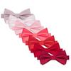 KissTies Coral Reef Self-Tied Bow Tie Watermelon Satin Wedding Bowties + Gift Box view 3