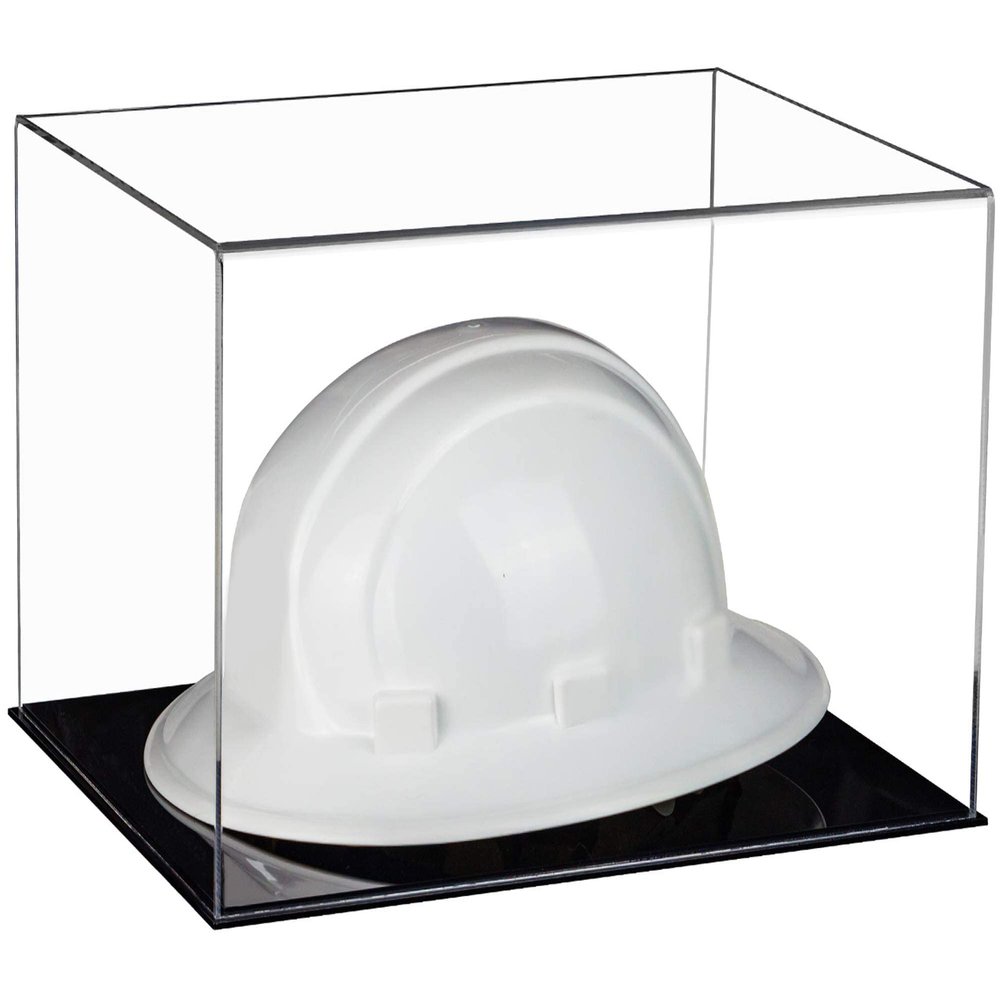 Better Display Cases Clear Acrylic Large Helmet - Hard Hat Display Case (V13/A082)