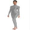 OVIGILY Adult High Neck Long Sleeve Dance Unitard for Women Bodysuits Full Body Leotard Spandex Catsuit view 1