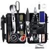 ANTARCTICA Emergency Survival Gear Kits 60 in 1, Outdoor Survival Tool with Emergency Bracelet Whistle Flashlight Pliers Pen Wire Saw for Camping, Hiking, Climbing,Car view 1