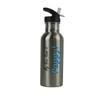 CustomGiftsNow My New Name is Poppy - 20 Ounce Summer Stainless Steel Water Bottle with Straw Lid view 1