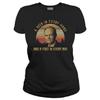 A Beer in Every Hand and A Foot in Every Ass - Vintage Retro T-Shirt Womens/Black/ 2XL view 3