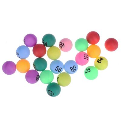 Toyvian Balls Assorted Color 1 to 150 Numbered Table Tennis Balls for Game Party 150 Pieces