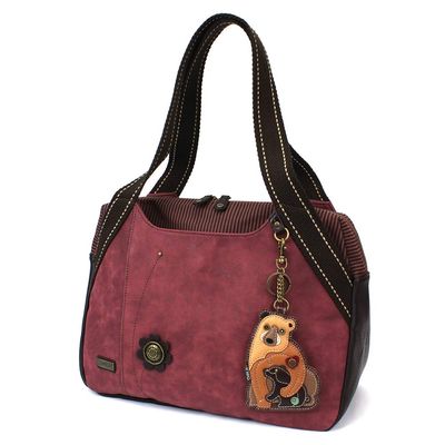 Chala Bowling Bag Burgundy - Two Bears