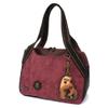 Chala Bowling Bag Burgundy - Two Bears view 1