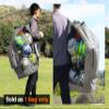 Fitdom Heavy Duty XL Soccer Mesh Equipment Ball Bag w/Adjustable Shoulder Strap Design for Coach. with an Over-Sized Front Pocket for Sporting Accessories. Best for All Outdoor & Water Gears view 2
