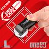 LSTYLE Dart Flight Accessory: 2-Pack Shell Lock Punch Rings for Paper/Foldable Dart Flights - Clear Black view 2