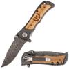 Fanfoobi Laser Engraved Pocket Knife with monogrammed H(from Alphabet 26 A-Z), Anniversary Present for Men, Birthday Present for Men, Boyfriend, Husband Birthday, Fathers Day view 4