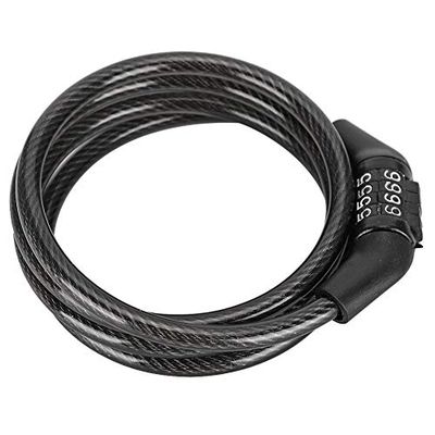 4-Digit Chain Lock, Cable Lock Anti-Theft Security Outdoor for , Mountain Bikes, Ladies Motorcycles, Men's Motorcycle Anti-Theft