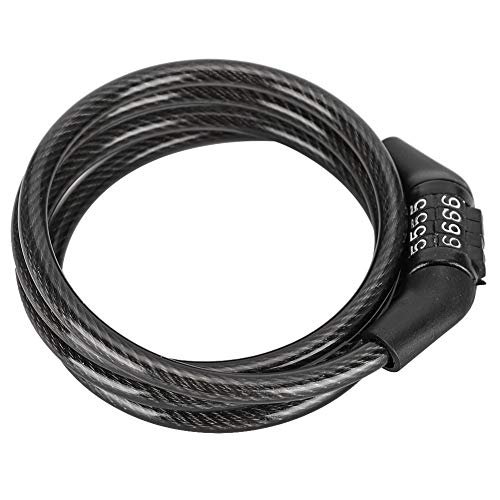 4-Digit Chain Lock, Cable Lock Anti-Theft Security Outdoor for , Mountain Bikes, Ladies Motorcycles, Men's Motorcycle Anti-Theft