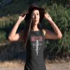 American Classics Motley Crue 1981 Heavy Metal Rock Band Dr Feel Good Ladies Muscle Tank Top, Black (X-Large) view 2