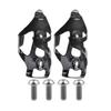 Wanyifa Full Carbon Fiber Bicycle Water Bottle Cages Holder Brackets with Titanium Bolts Pack of 2 (Glossy) view 2