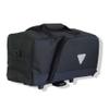 Vincita Nash Bike Trunk Bag with Expandable Panniers  Quick-Release KLICKfix UniKlip System  Universal Fit Rear Rack Carrier for Commuting & E-Bikes (Rain Cover Included) (Black) view 1