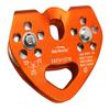 Ito Rocky Zipline Pulley 28KN CE Certified Tandem Double Pulley Trolley with with Stainless Steel Ball Bearings for Rescue Lifting view 1