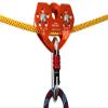 Ito Rocky Zipline Pulley 28KN CE Certified Tandem Double Pulley Trolley with with Stainless Steel Ball Bearings for Rescue Lifting view 3