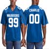 Custom Replica Football Jerseys for Men Personalized Add Your Team Name Number True Royal Small view 3