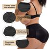 NINGMI Women Butt Lifter Shapewear Briefs Seamless Padded Hip Enhancer Underwear Black view 3
