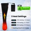 Heated Socks for Men Women,2 * 4000mAh Rechargeable Electric Heated Socks Washable Winter Foot Warmer for Hunting,Skiing,Hiking,Cycling,Camping,Skating view 4