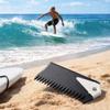 Alomejor Surfboard Wax Comb 2Pcs PVC Surfboard Surfing Wax Comb Remover Cleaner Remover Maintenance Tool for Surf Board Skimboard Longboard Surfing Maintenance view 4