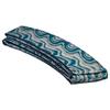 Outdoor Heights Super Round Trampoline Replacement Safety Pad |Spring Cover for Rectangular Trampoline | Durable, Water Resistant, 10" Wide| Fits Most Brands| 11 Foot - Maui Marble view 1