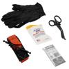 Arborist Medical Kit - Professional Version - Neon Green Pouch with Tourniquet, Gauze, Bandagem, Shears & Gloves view 4
