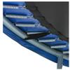Outdoor Heights Trampoline Appearance Replacement Set, 11' Round Safety Pad with 8-Foam Sleeve Concealers - Blue view 4