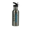 CustomGiftsNow My New Name is Daddy - 20 Ounce Summer Stainless Steel Water Bottle with Straw Lid view 1
