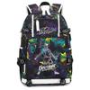 Soccer Player 7 Luminous Multifunction Backpack Travel Football Fans Bag For Men Women (Style 4) view 1
