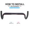RXL SL Carbon Handlebars Road Bike Handlebars RXL SL Bike Handlebar Carbon Fiber bicycle Drop Handle Bars External Routing Black UD Matte 31.8 Handlebar 420mm Drop Bar Handlebars view 3