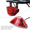 Aosiyp Tail Brake Light, Universal Electric Scooter Rear Tail Safety Light, Warning Brake Lamp DIY Accessory, Bright Bicycle Rear Light Fit for Electric view 3