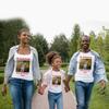 lepni.me Kids T-Shirt Make Your Own Personalised Design with Favorite Photo or Custom Text (14-15 Years Black Multi Color) view 3