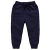 Ding-dong Baby Toddler Kid Boy Solid Cotton Active Pants Casual Drawstring Jogger Sport Jogger PantsNavy,5T view 1