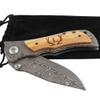 Fanfoobi Laser Engraved Pocket Knife with monogrammed L(from Alphabet 26 A-Z), Anniversary Present for Men, Birthday Present for Men, Boyfriend, Husband Birthday, Fathers Day, Christmas view 3