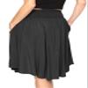 Women's Pocket Skirt Black 4X view 3