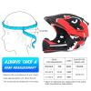 Lixada Kids Bike Helmet Adjustable Detachable Full Face Helmet for Cycling Helmet for Children Bicycle, Skateboard, Scooter, Protective Gear (20.5-22 Inches) view 2