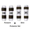 MOOTO Taekwondo MTX S2 Forearm and Shin Protector Set WT Gym School Academy Training Team Guard Gear (4. L(Forearm+Shin)) view 1