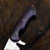 DKONLY-BLADES USA Collector's Edition: 17" Custom Handmade D2 Steel Full Tang MUSSO Style Hunting Knife with Micarta Handle & Leather Sheath (AM54) view 3