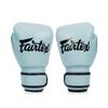 Fairtex Muay Thai Boxing Gloves for Men, Women, Kids | MMA Gloves, Kickboxing, Gym, Workout | Premium Quality, Light Weight & Shock Absorbent 8 oz Boxing Gloves- BGV20 Pastel Blue view 2