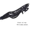 CAKLOR Lacrosse Complete Attack/Midfield Stick with Shaft & Head Mens-1 Stick,Black view 4