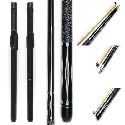 1x1 Hard Pool Cue Case Billiard Stick Carrying Pool Cue Case - 1B1S - Holds 1 Butt and 1 Shaft (Several Colors Available) (Kit-21(Cue+Case))
