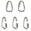 DBM IMPORTS 5 PCS Stainless Steel 3/8" Marine Triangle Quick Link 2220 LBS Shackle Boat Rig view 1
