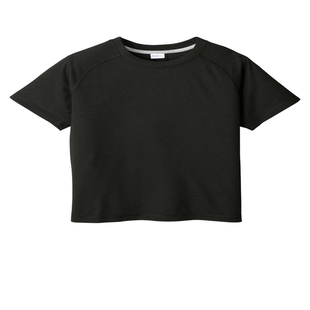 SPORT-TEK Youth PosiCharge Tri-Blend Wicking Raglan Tee | Short Sleeve T-Shirt for Boys & Girls, Athletic Clothing for Kids