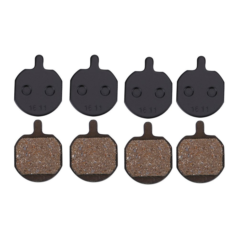 4 Pairs ycle Disc Brake Pads Mountain Bike Metallic Disc Brake Pads Portable Resin Disc Brake Pads Replacement for Hayes Sole MX2/3/4/5 CX5 GX C GX2