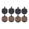 4 Pairs ycle Disc Brake Pads Mountain Bike Metallic Disc Brake Pads Portable Resin Disc Brake Pads Replacement for Hayes Sole MX2/3/4/5 CX5 GX C GX2 view 1