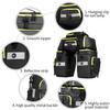 HUNTVP 3 in 1 Multifuctional Bicycle Expedition Touring Cam Pannier Bag (Fluorescent green) view 2