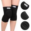 Bezioner Knee Pads Volleyball,Thick Sponge Anti-Slip,Dance Knee Pads for Women Yoga Basketball Football Youth Girls Black S view 4