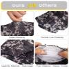 Bememo 10 Pairs Unisex Arm Sleeves for Men Women Elastic UV Protection Arm Cover Ice Silk Cooling Sleeves for Outdoor Driving(Camouflage, Black) view 4