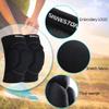 Shinestone Knee Protector, Protective Knee Pads, Thick Sponge Knee Pads Protector High Elastic Anti-Slip Collision Avoidance Knee Sleeves for Basketball and More Sports. (1 Pair) (08-knee pads,Small) view 3