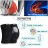 Shinestone Knee Protector, Protective Knee Pads, Thick Sponge Knee Pads Protector High Elastic Anti-Slip Collision Avoidance Knee Sleeves for Basketball and More Sports. (1 Pair) (08-knee pads,Small) view 4